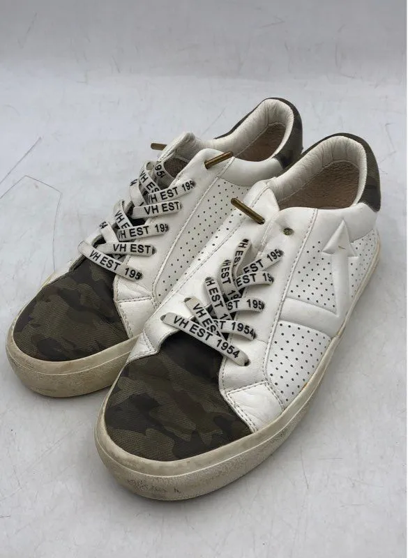 Havana Women's White Green Athletic Shoes - Size 7.5