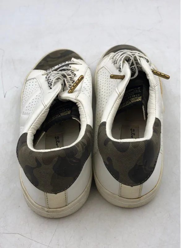 Havana Women's White Green Athletic Shoes - Size 7.5