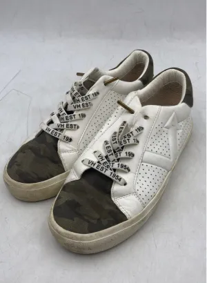 Havana Women's White Green Athletic Shoes - Size 7.5