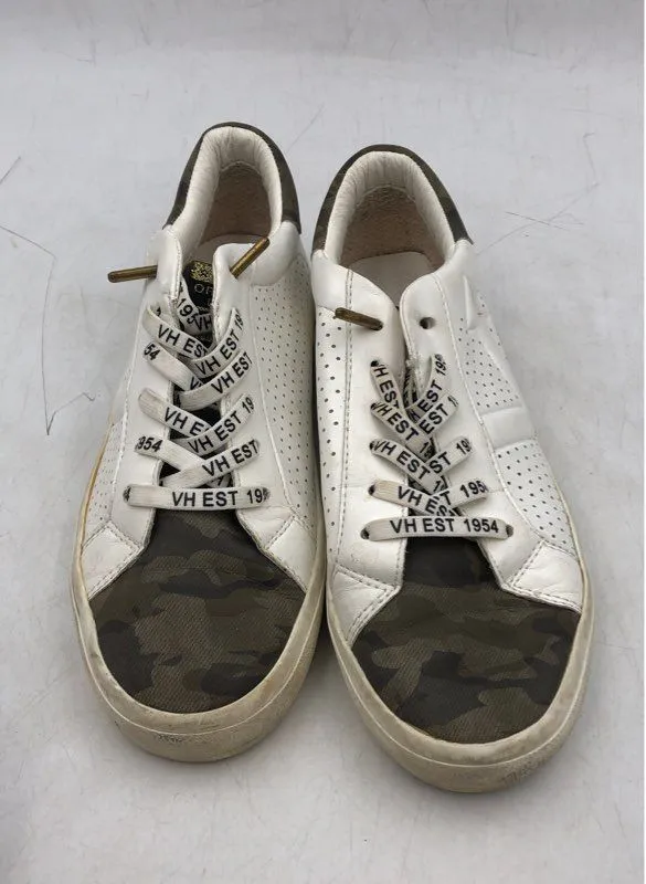 Havana Women's White Green Athletic Shoes - Size 7.5
