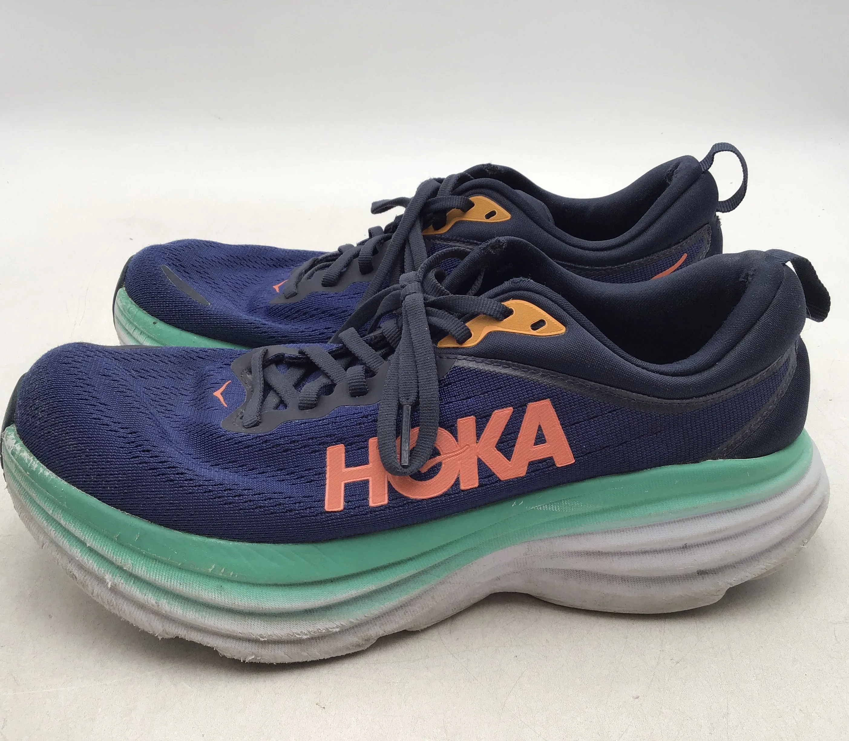 Hoka One One Women's Bondi 8 1127954 OSBB Blue Athletic Shoes - Size 9B