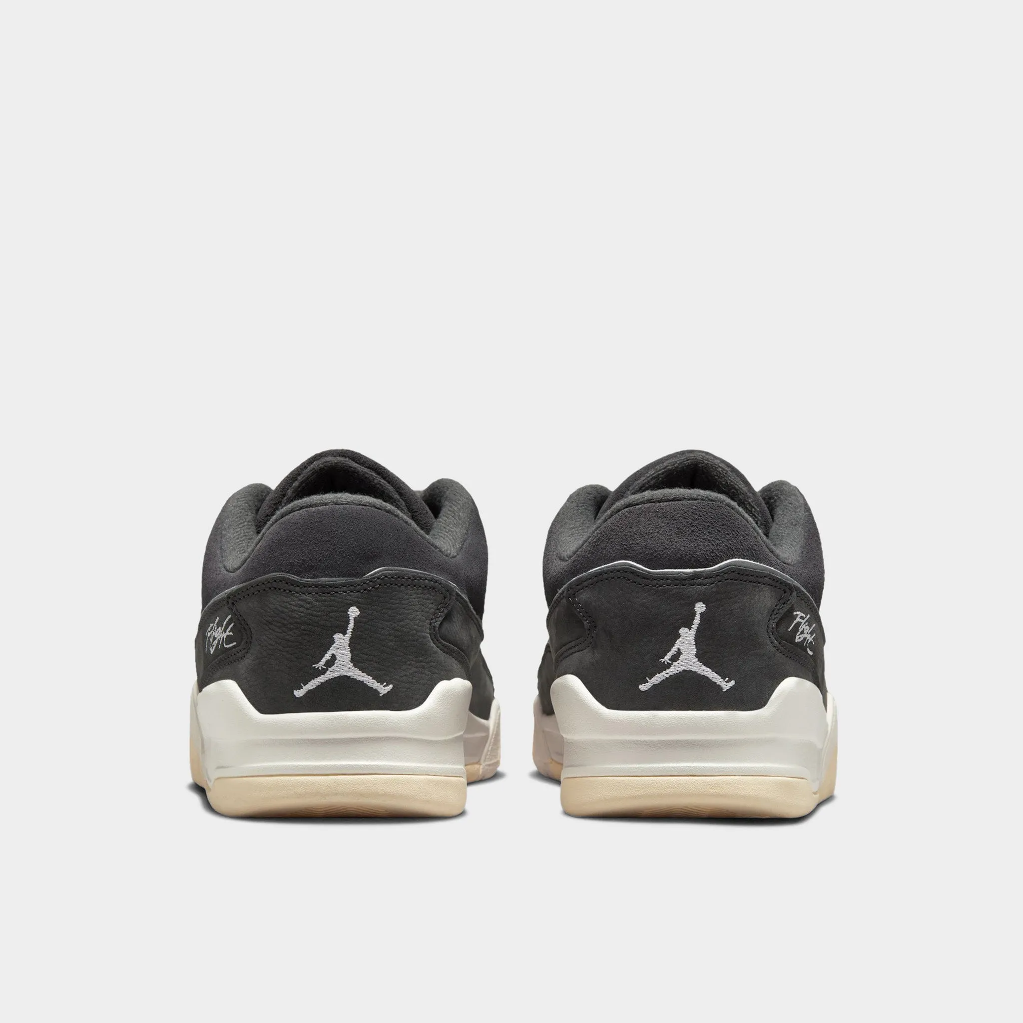 Jordan Flight Court Anthracite / White - Sail
