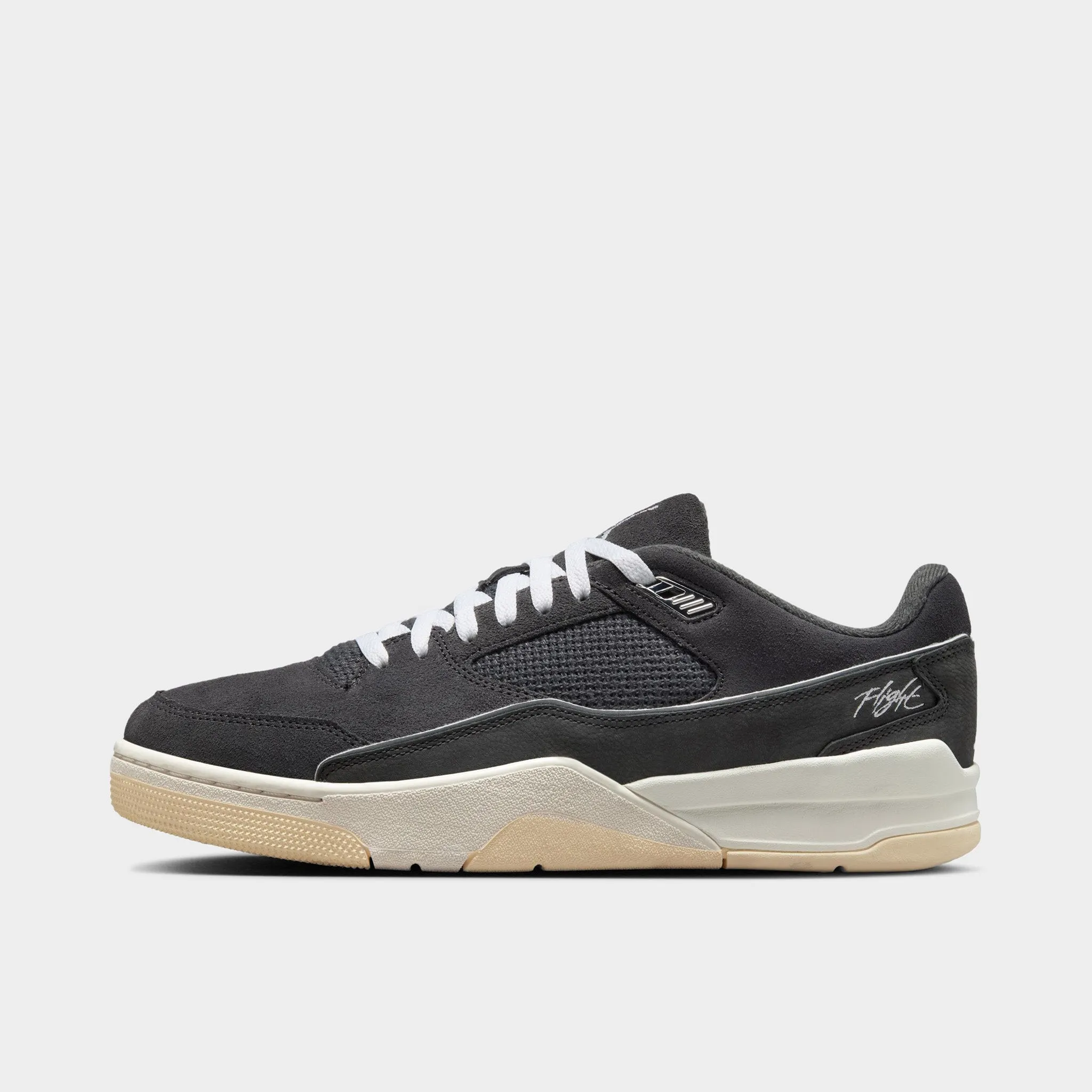Jordan Flight Court Anthracite / White - Sail