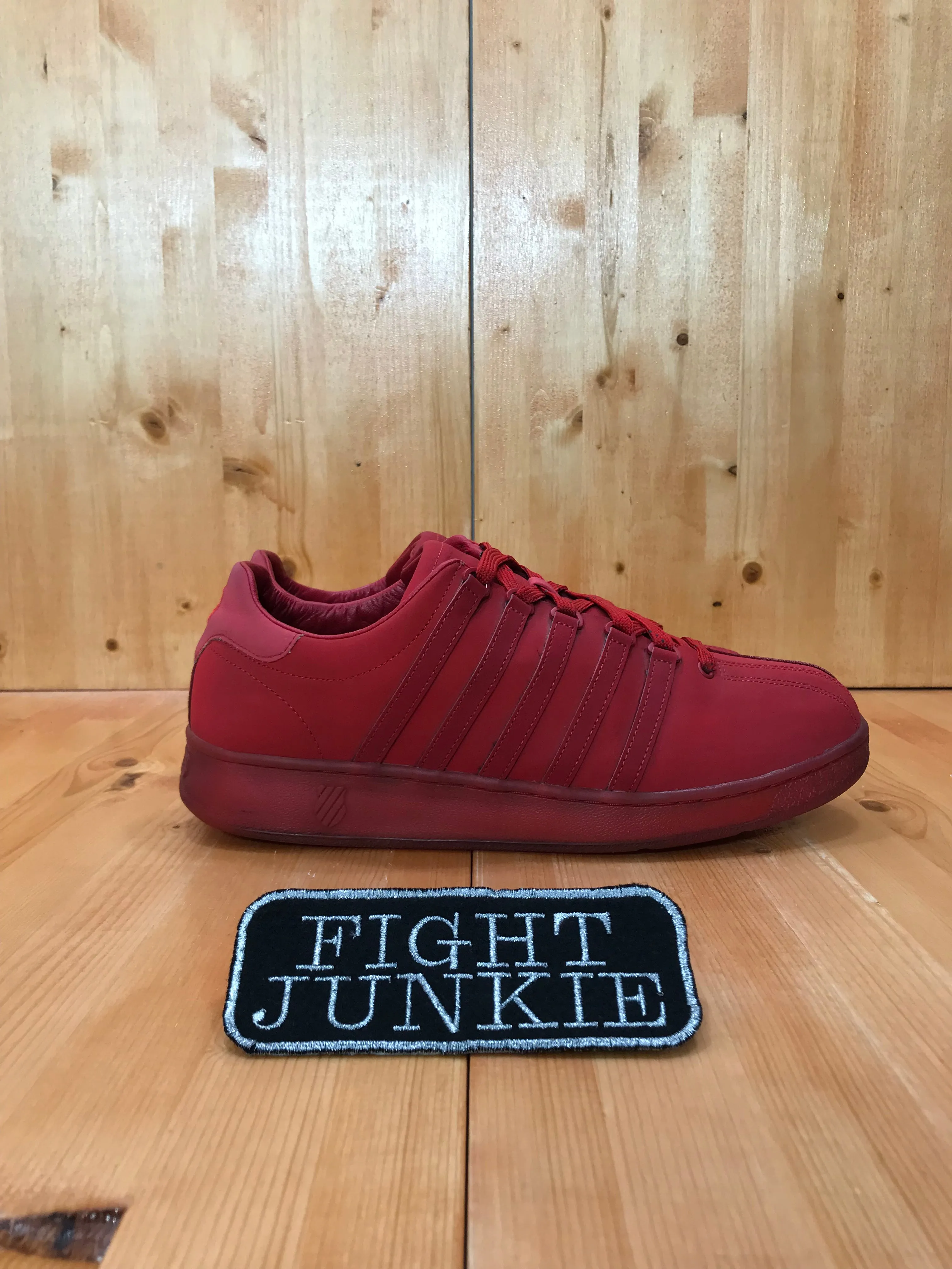 K-SWISS CLASSIC LX Men Size 13 Shoes Sneakers Triple Red