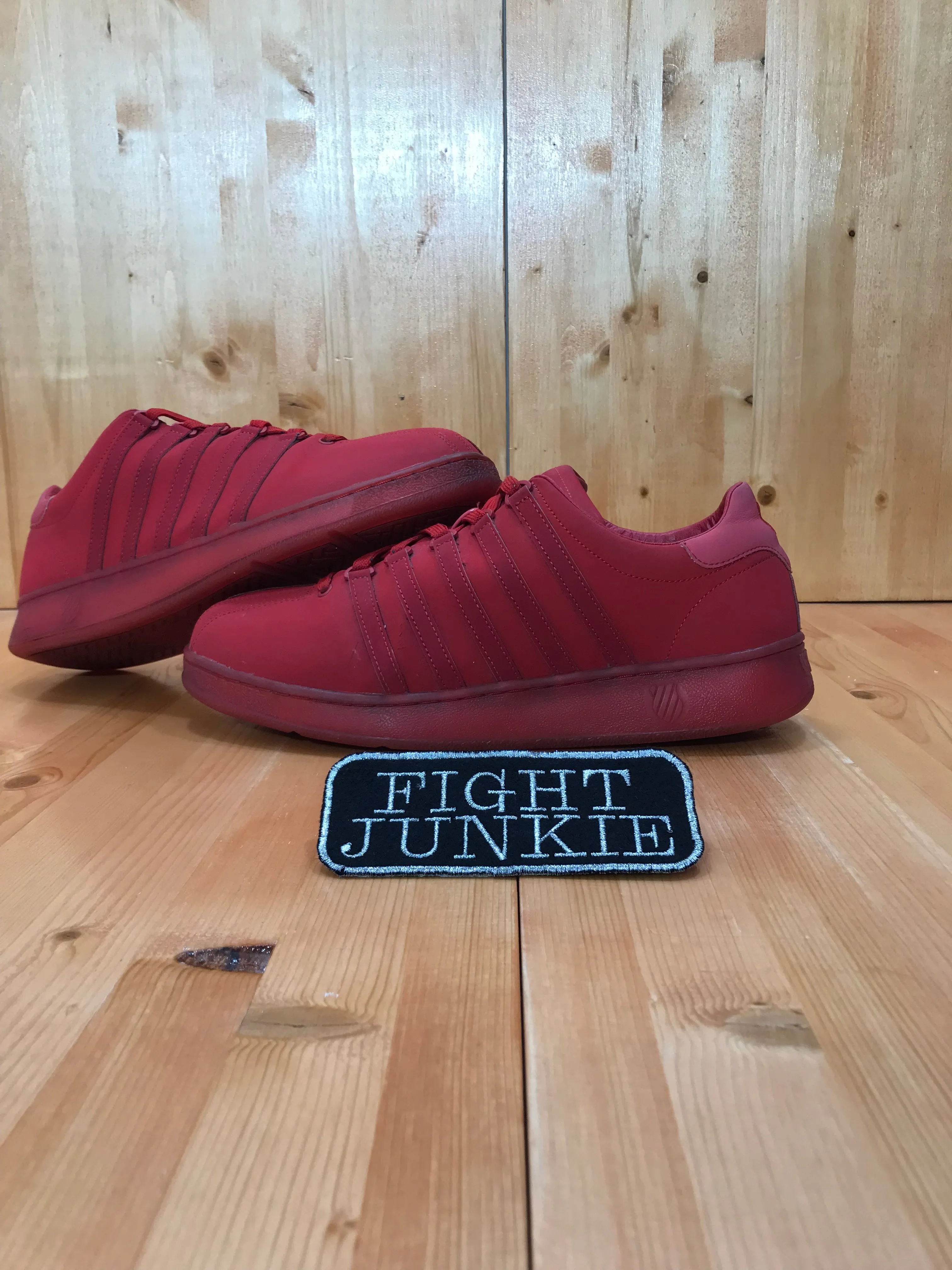 K-SWISS CLASSIC LX Men Size 13 Shoes Sneakers Triple Red