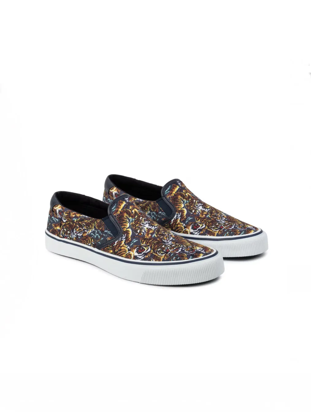Kenzo Flying Tiger Canvas Sneakers - new