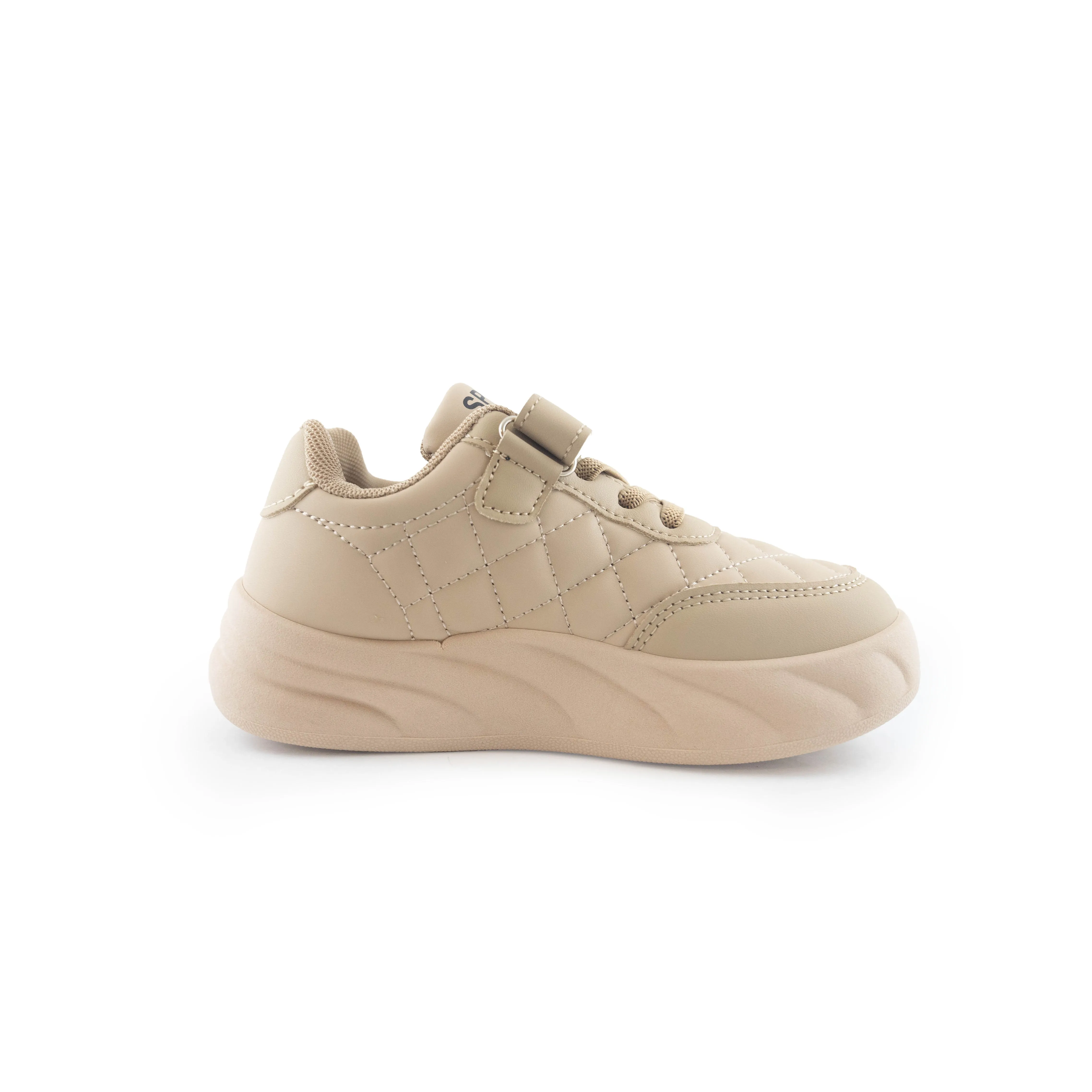 Kids' Quilted Comfort Sneakers - Z986 Khaki