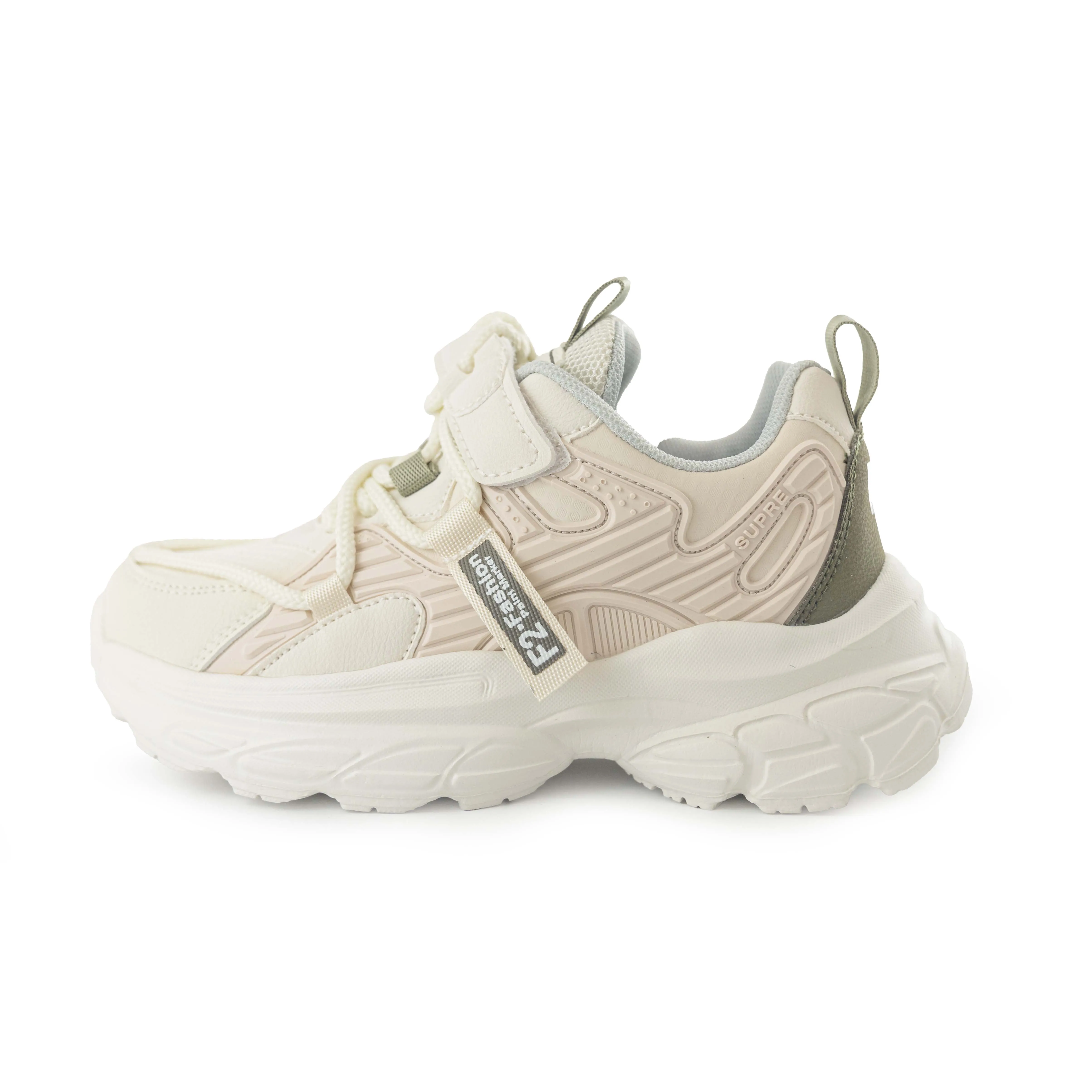 Kid's/Youth Fashion Sneakers 8820 Purple Beige