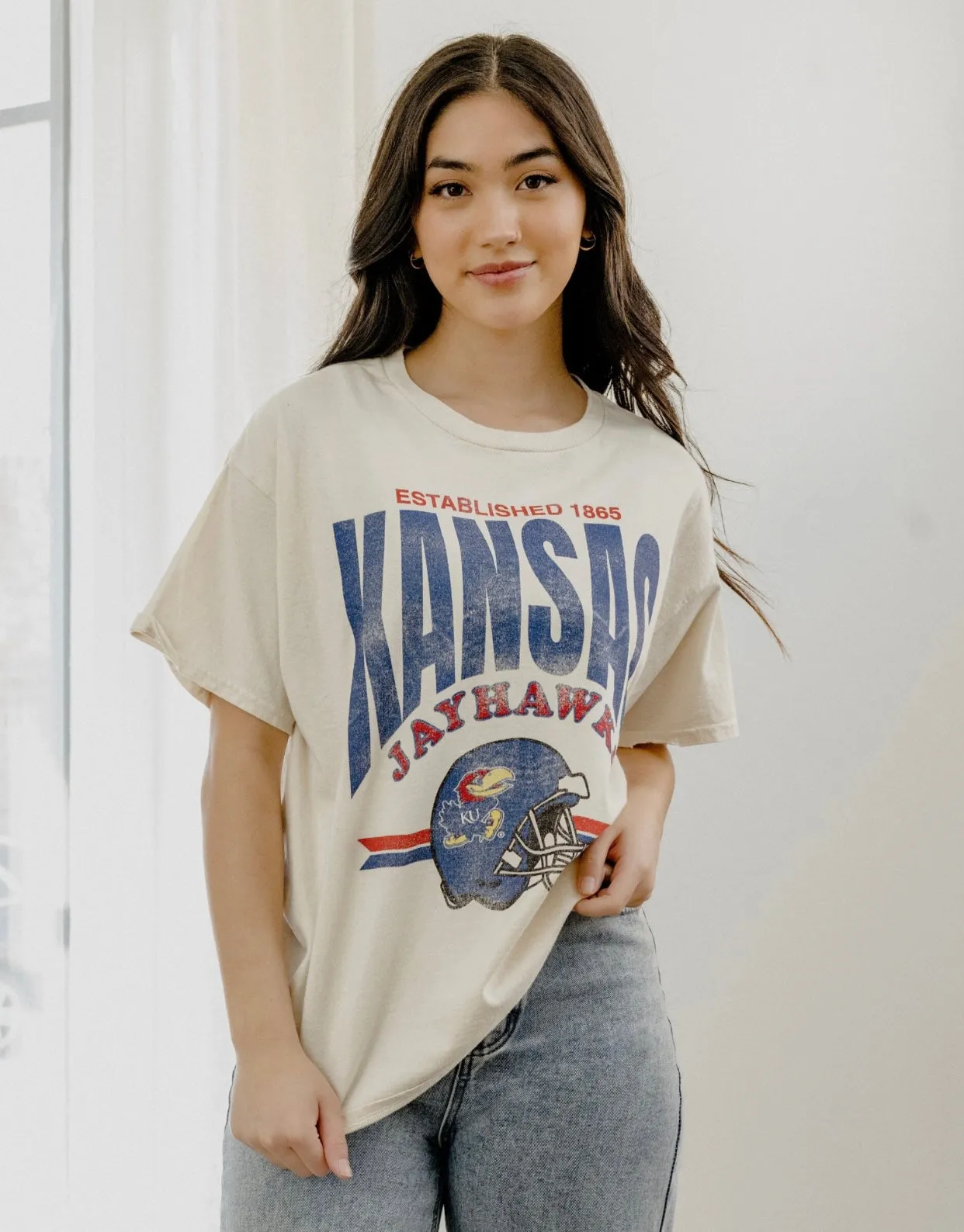 KU Helmet Tee