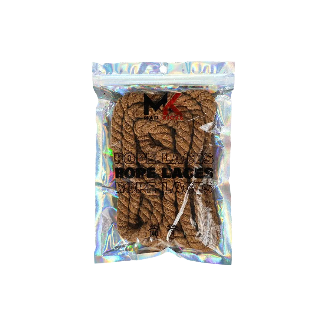 Mad Kicks Rope Laces Brown