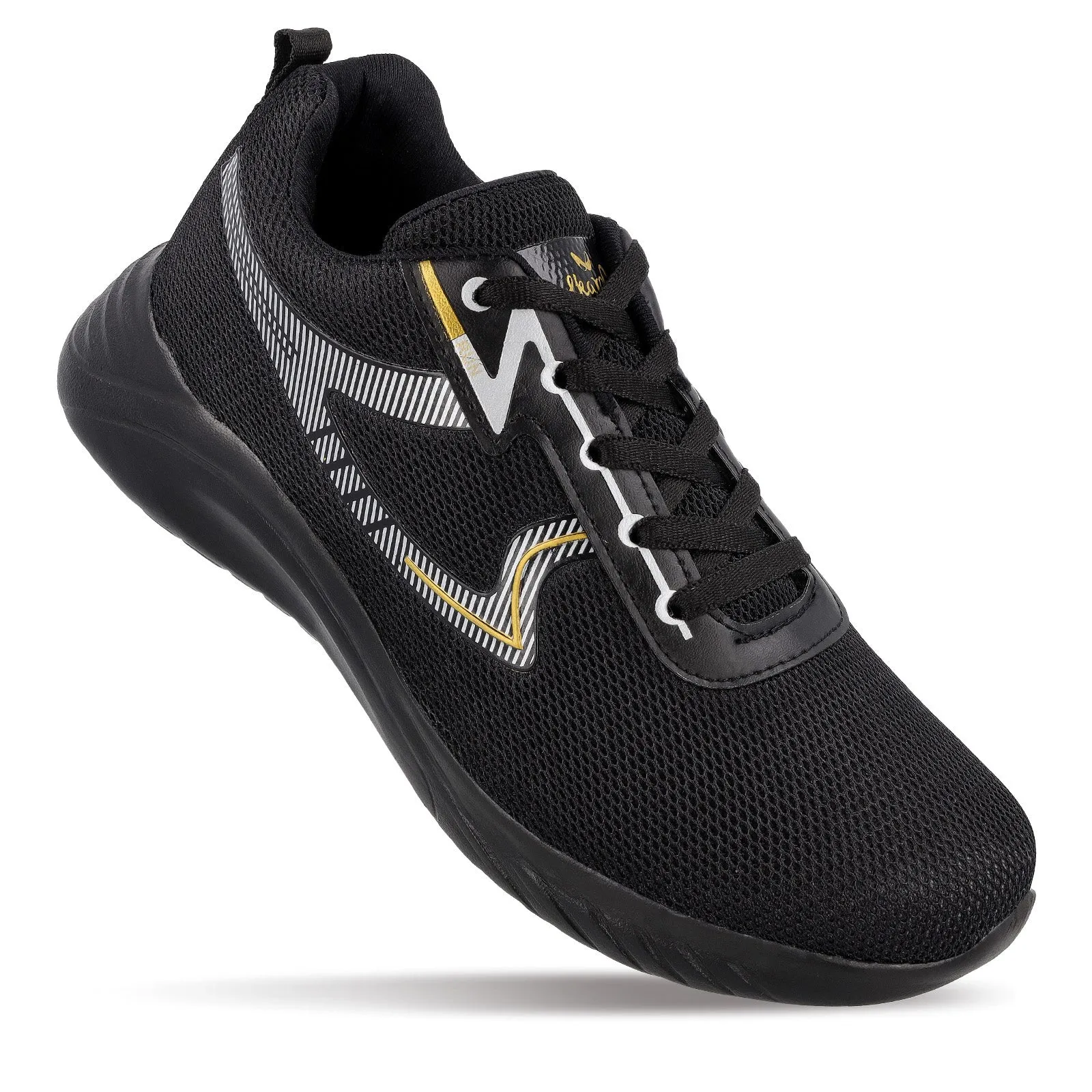 Men's Lace-up Walking Shoes - WS3064 Black