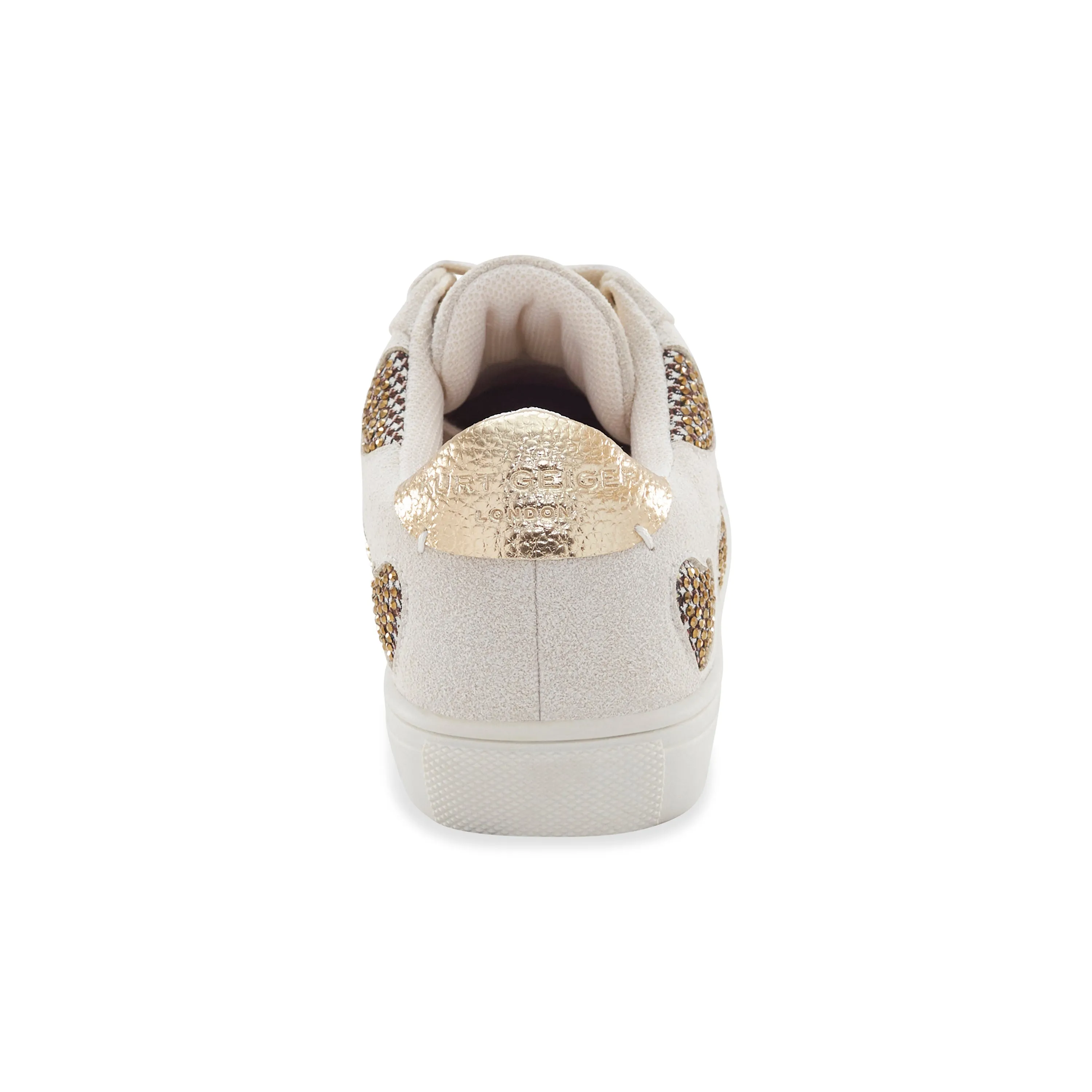 Mini Laney Love Sneaker - Little Kid Bone Gold