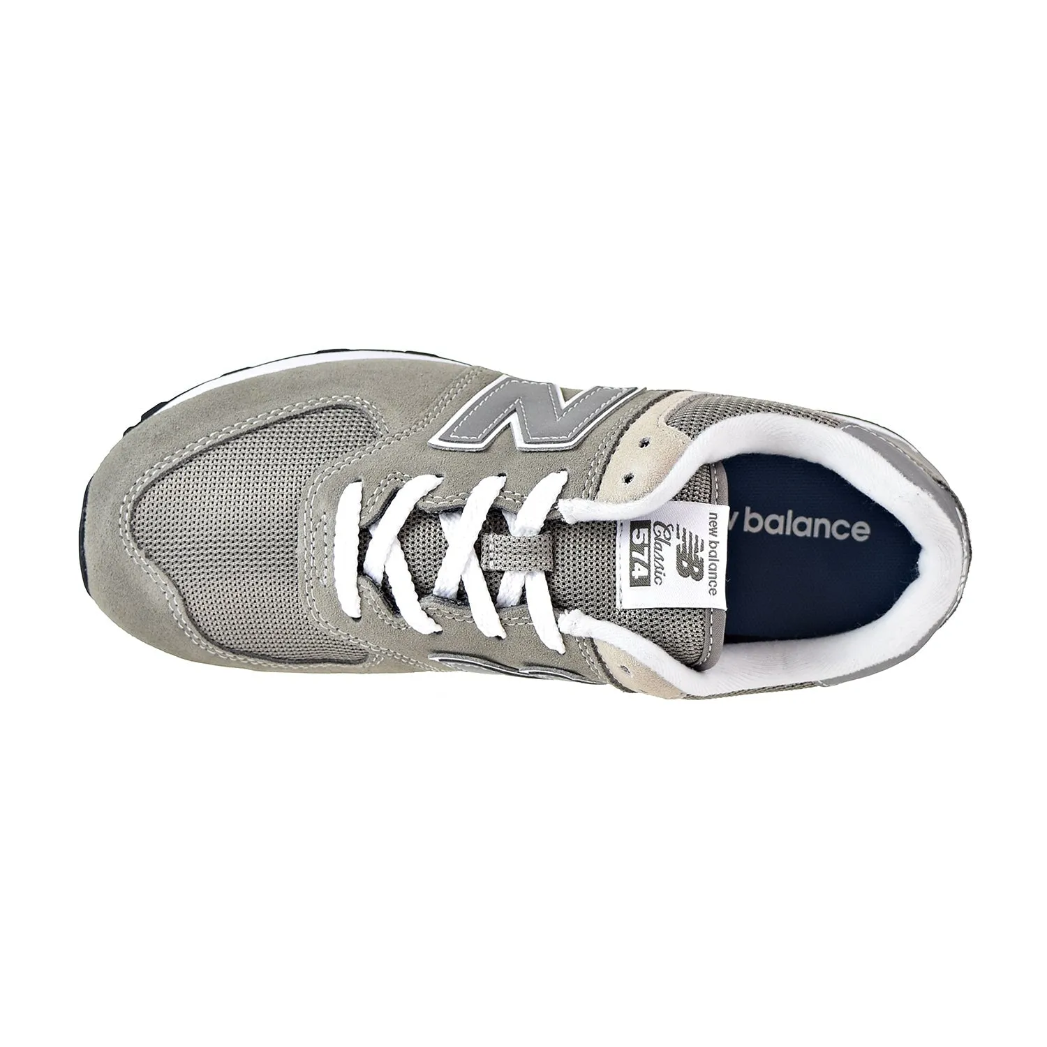 New Balance 574 Core Big Kid's Shoes Grey/Grey