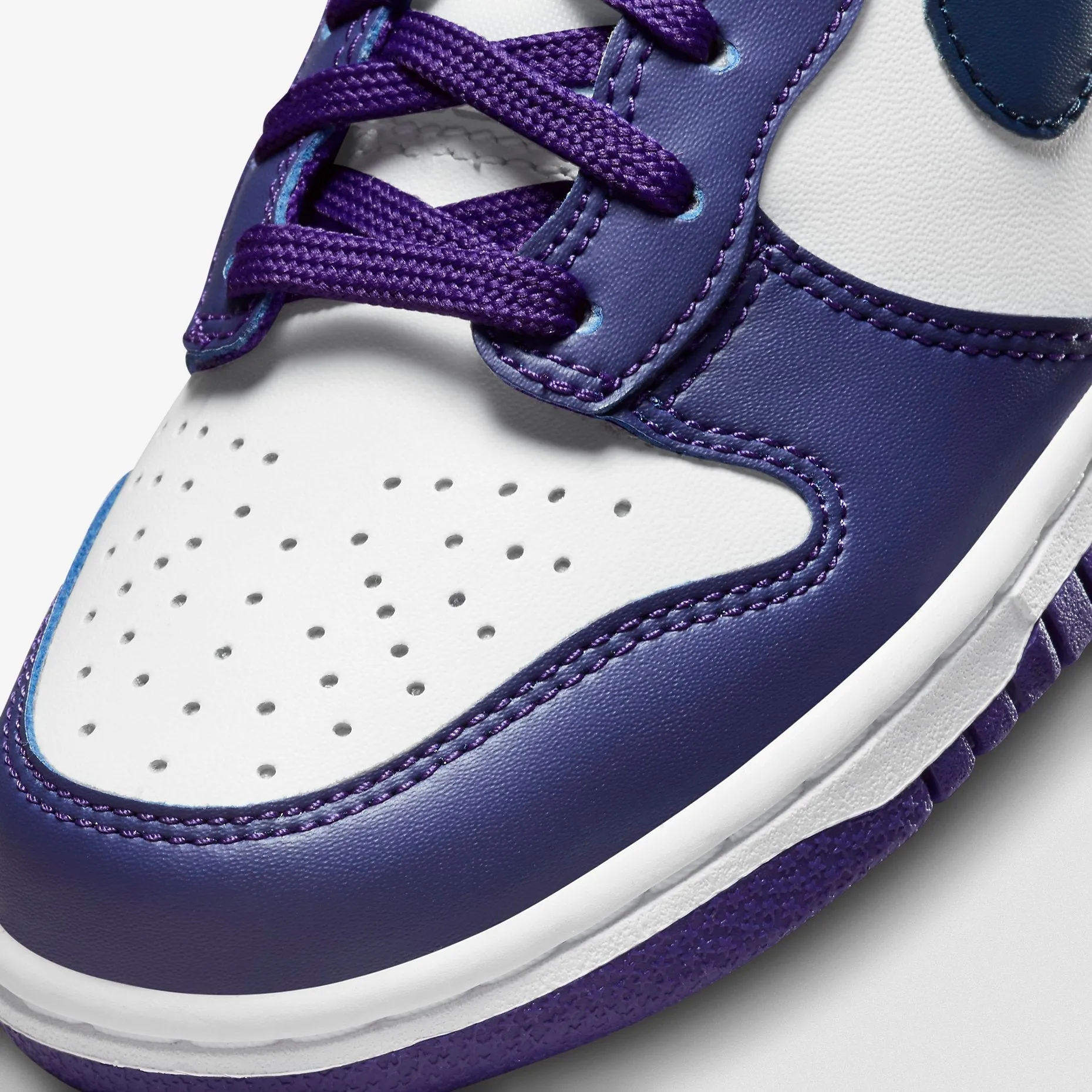 Nike Dunk Hi 'Electro Purple/ Midnight Navy' (GS)