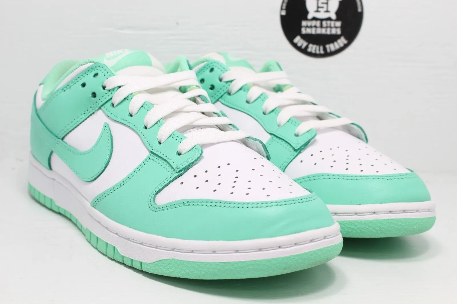 Nike Dunk Low Green Glow (Women's) Size 8.5