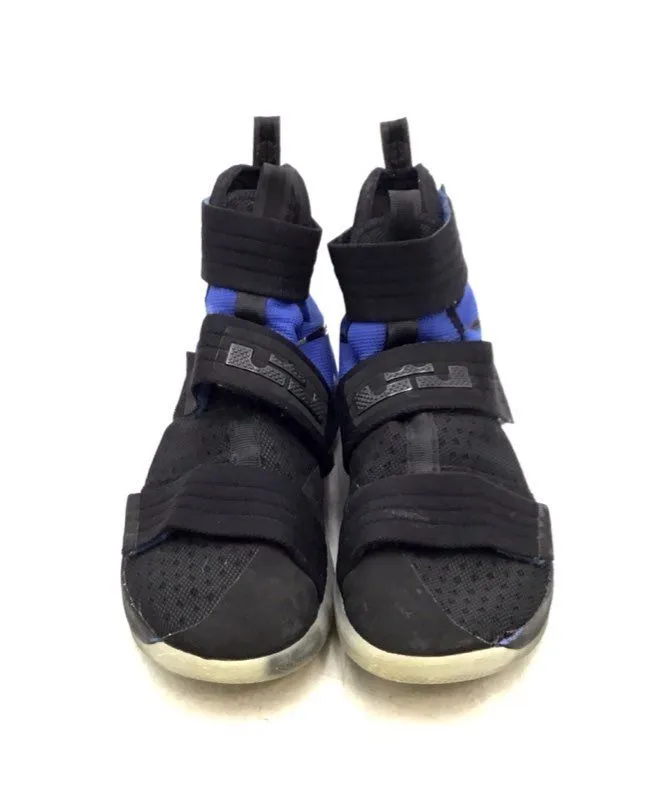 Nike Men's LeBron Zoom Soldier 10 844378-004 Black Athletic Shoes - Size 9.5