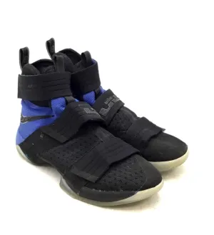Nike Men's LeBron Zoom Soldier 10 844378-004 Black Athletic Shoes - Size 9.5