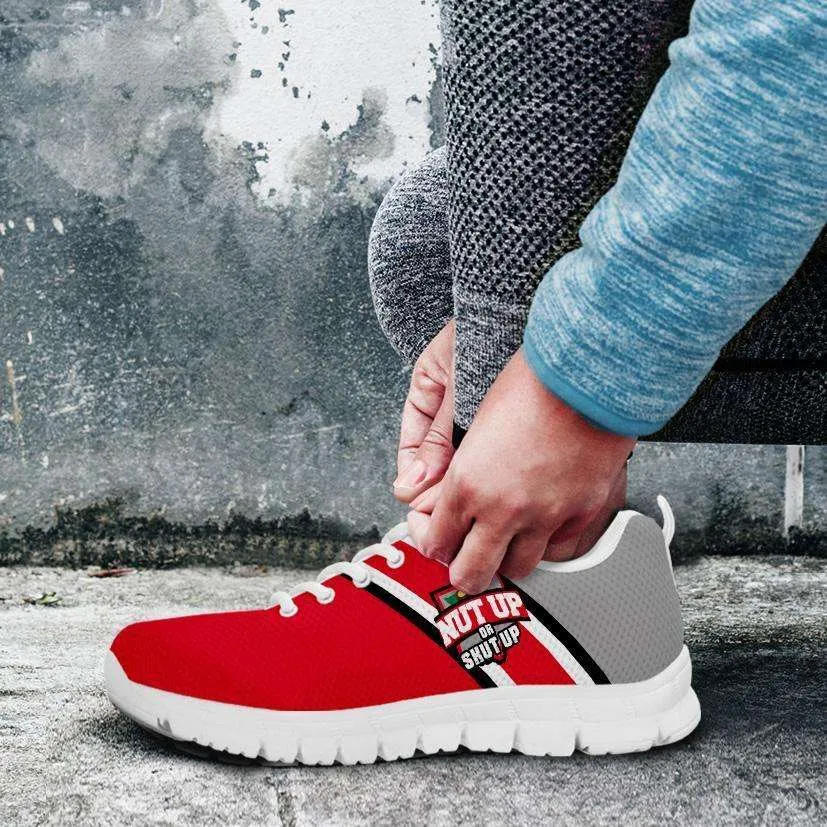 #NutUpOrShutUp Ohio State Fan Mesh Fabric Running Shoes