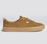 OCA Low All Camel Suede Sneaker Women