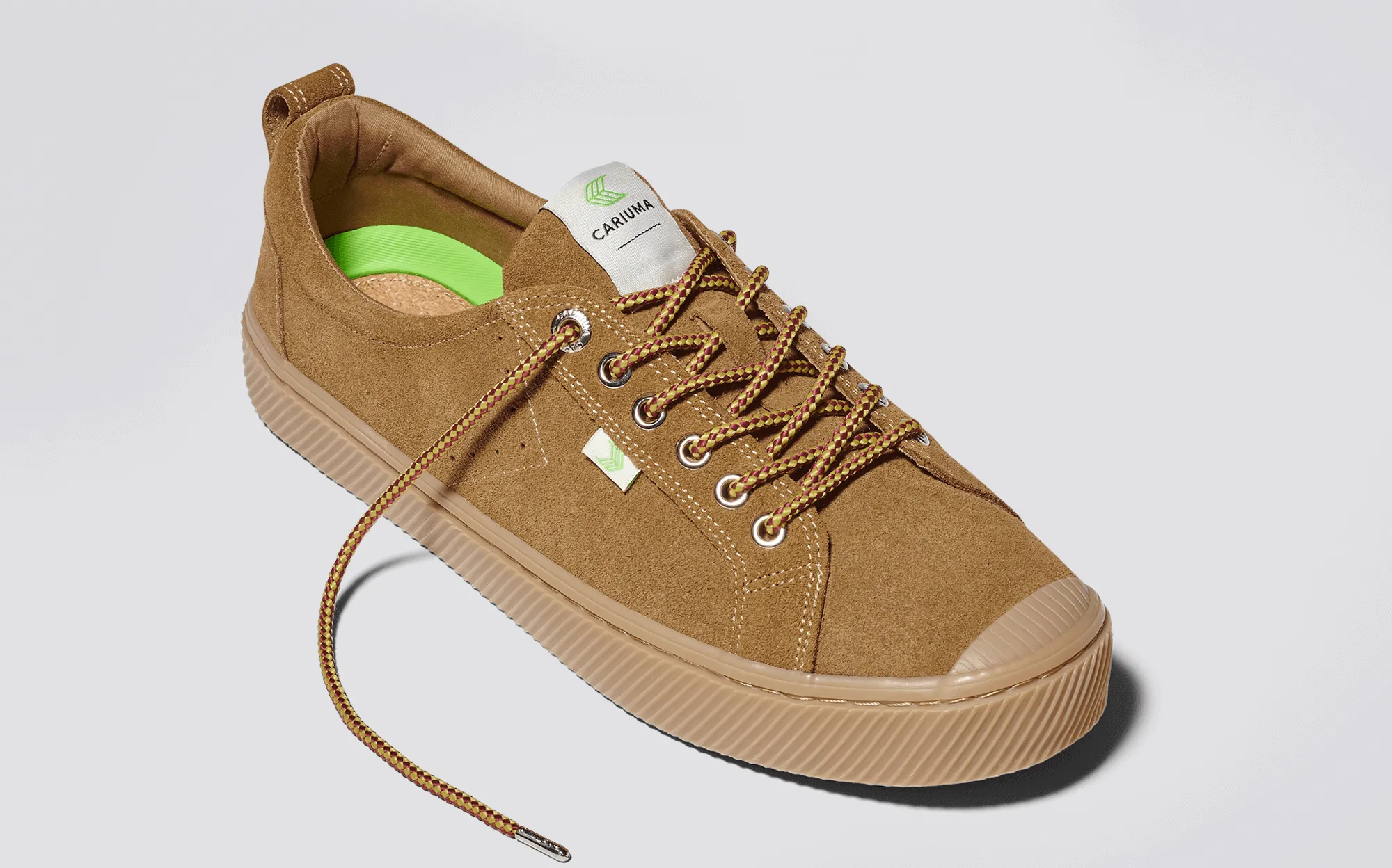 OCA Low All Camel Suede Sneaker Women