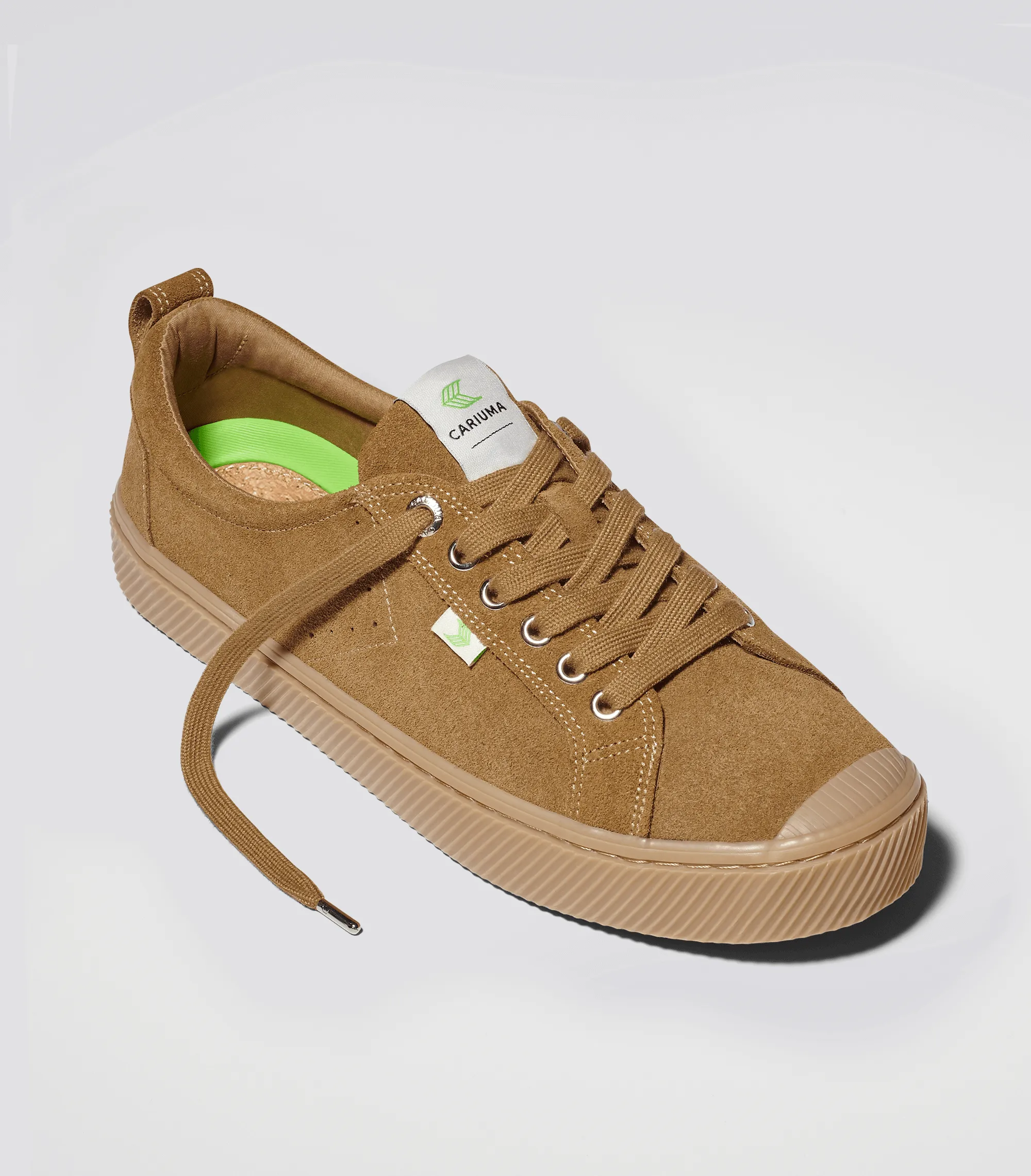 OCA Low All Camel Suede Sneaker Women