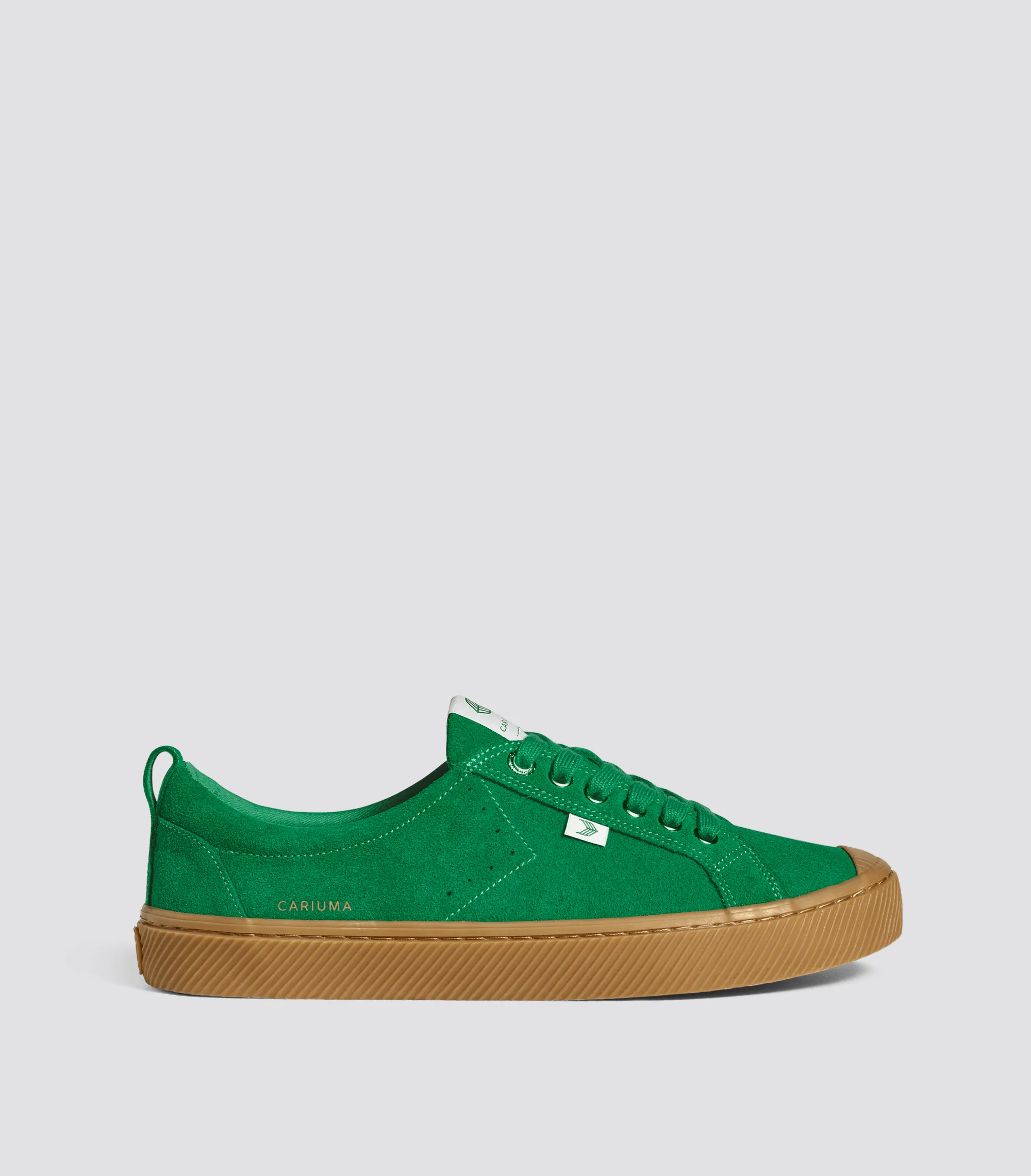 OCA Low Gum Fern Green Suede Sneaker Men