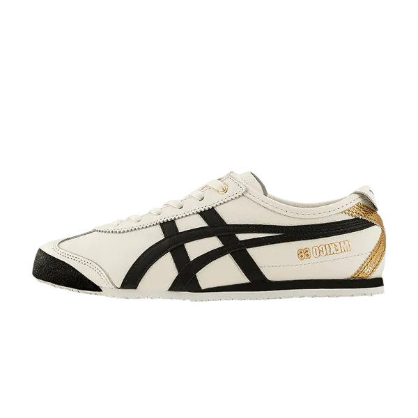 Onitsuka Tiger Black Mexico 66 Cream Black Gold -Preorder