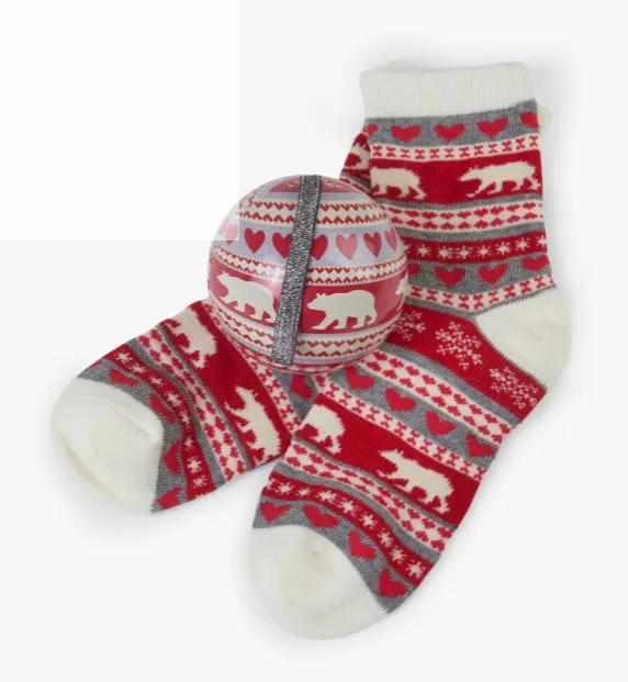 Ornament Kids Socks