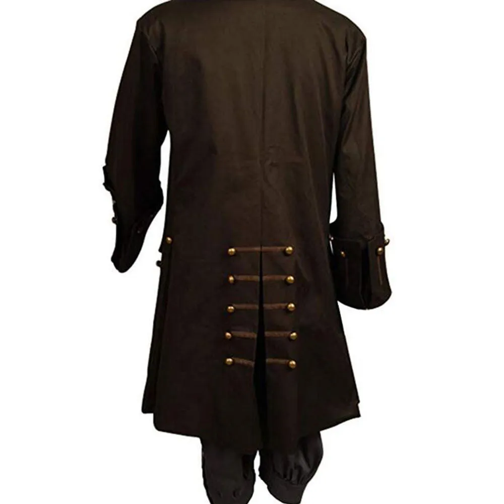 Pirates of the Caribbean Jack Sparrow Halloween Cosplay Costume