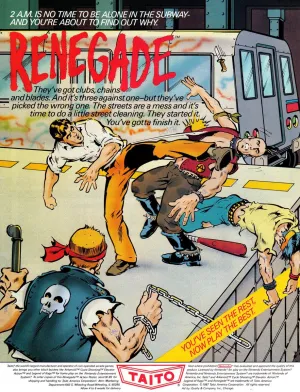 Renegade (no manual) - (CIB) (NES)