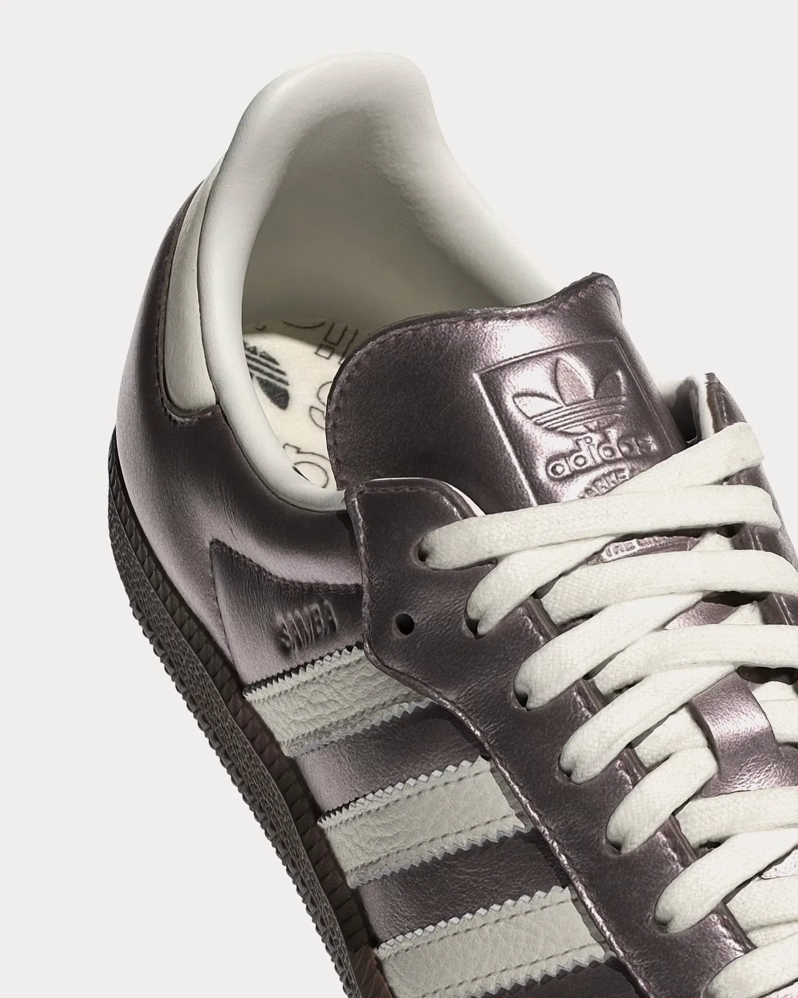 Samba OG Purple / Off White / Gum Low Top Sneakers