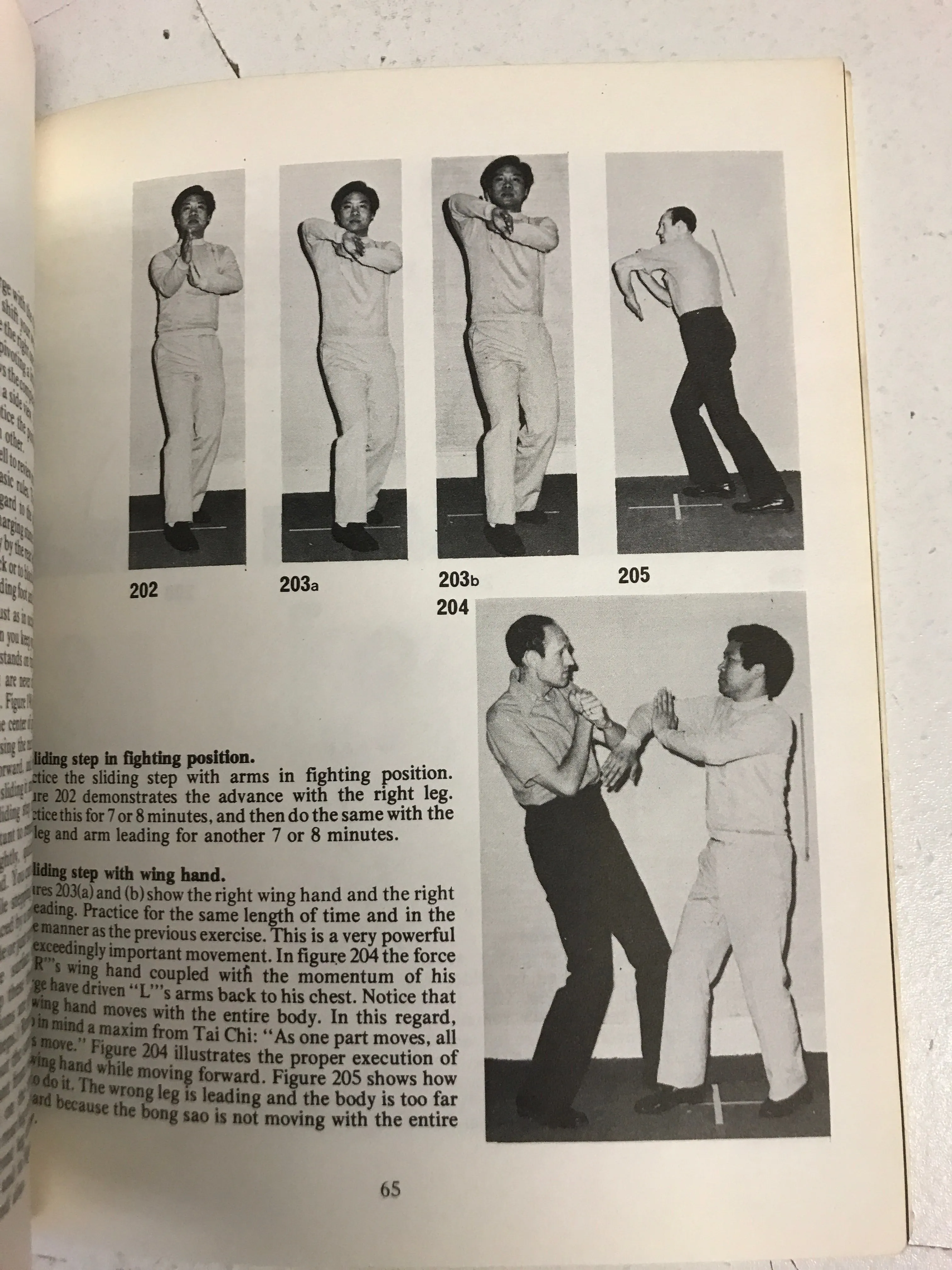 Secret Techniques of Wing Chun Kung Fu 2nd Level Chum Kil Book by K.T. Chao (Preowned)