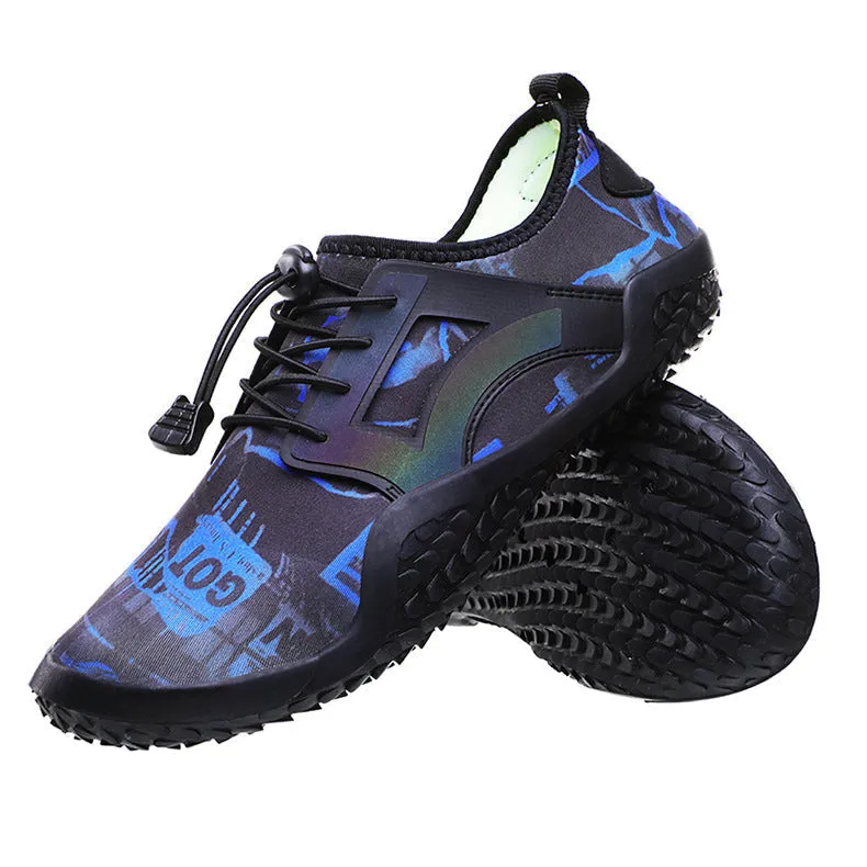 Swim Surf Beach Quick Dry Wide Toe Aqua Water Shoes For Men
