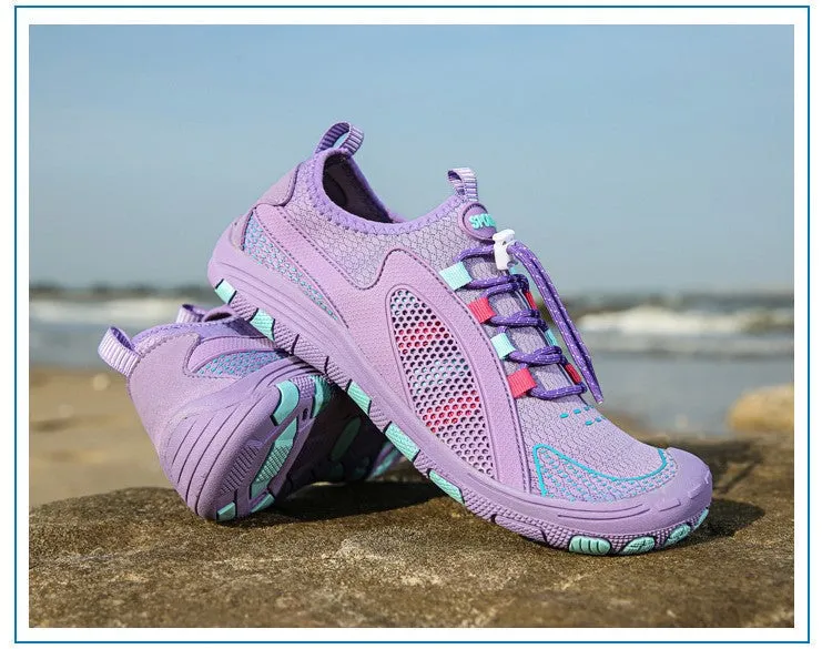 Swim Surf Beach Quick Dry Wide Toe Aqua Water Shoes