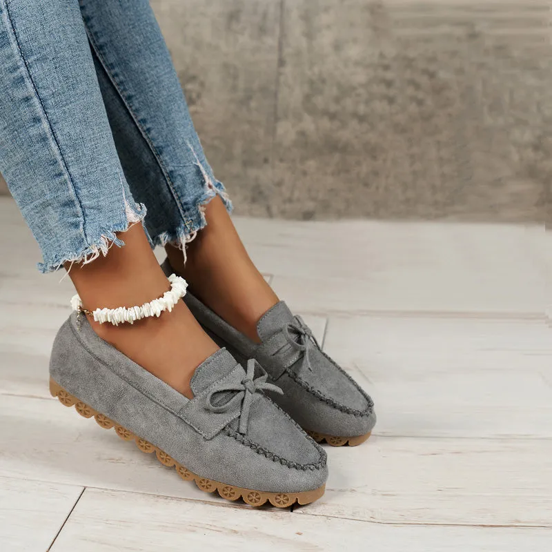 Vintage Casual Slip-On Shoes