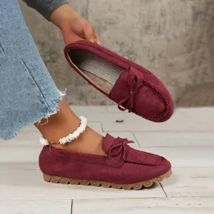 Vintage Casual Slip-On Shoes