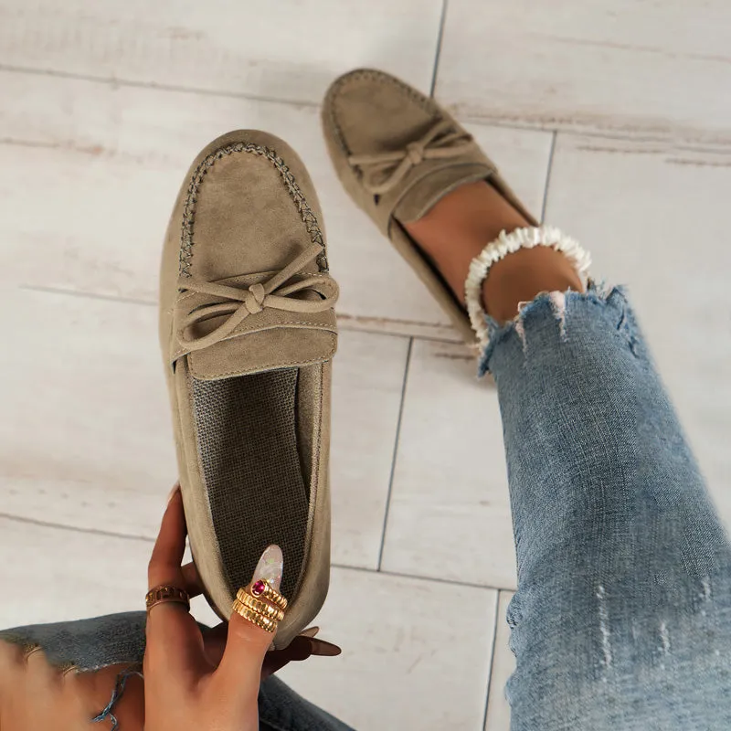 Vintage Casual Slip-On Shoes
