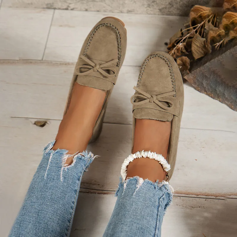 Vintage Casual Slip-On Shoes