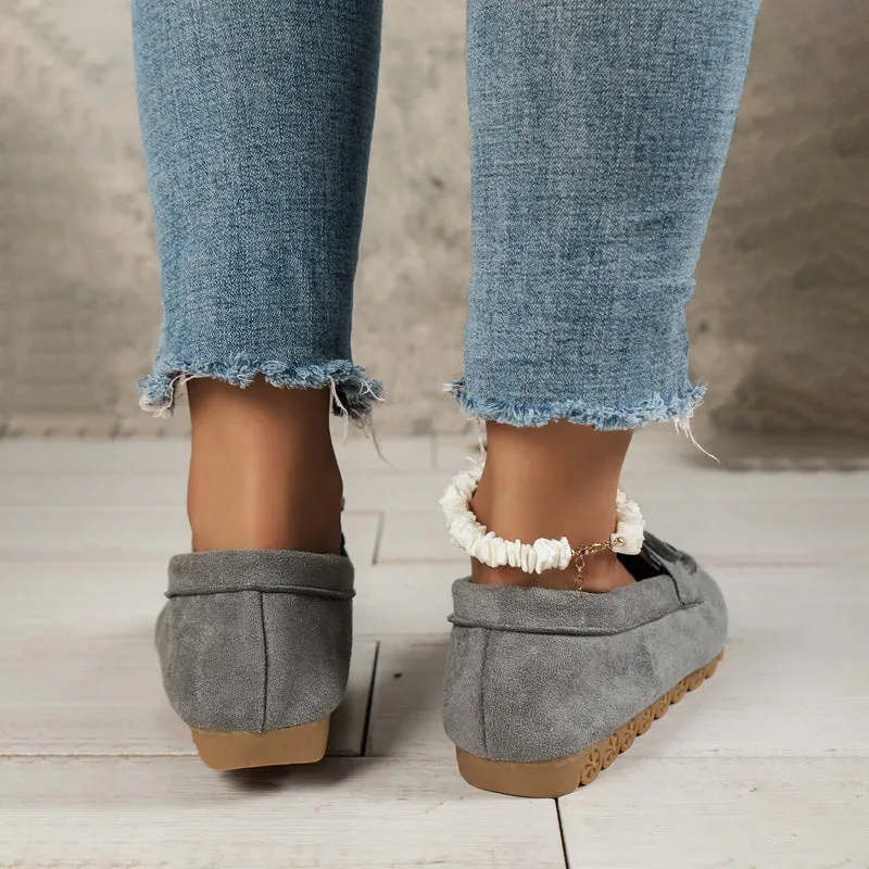 Vintage Casual Slip-On Shoes