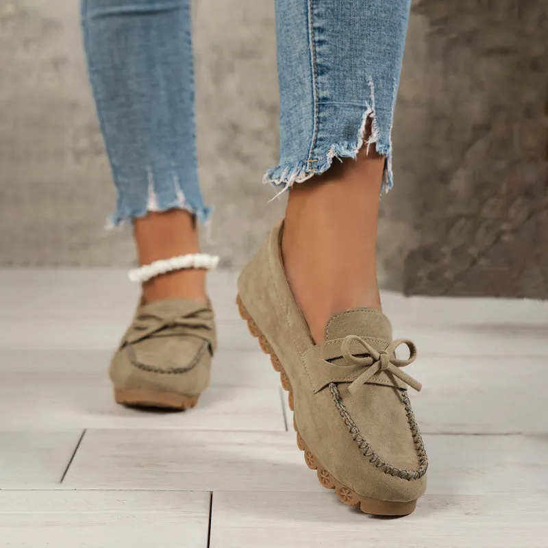 Vintage Casual Slip-On Shoes