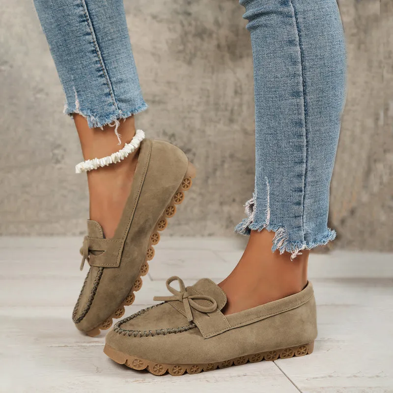 Vintage Casual Slip-On Shoes