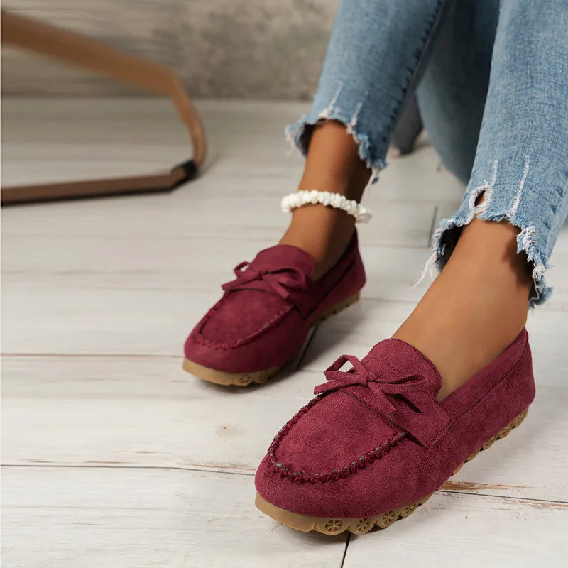 Vintage Casual Slip-On Shoes